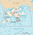 Country map of Hong Kong