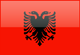 Country flag of Albania