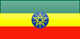 Country flag of Ethiopia