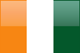 Country flag of Ivory Coast