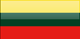 Country flag of Lithuania