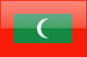 Country flag of Maldives