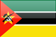 Country flag of Mozambique