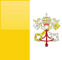 Country flag of Vatican city