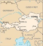 Country map of Austria