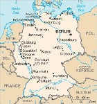 Country map of Germany