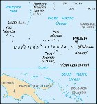 Country map of Federated States Of Micronesia
