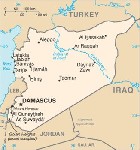 Country map of Syria
