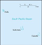 Country map of Tokelau