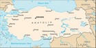 Country map of Turkey