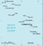 Country map of Tuvalu