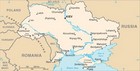 Country map of Ukraine