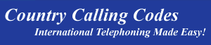 CountryCallingCodes